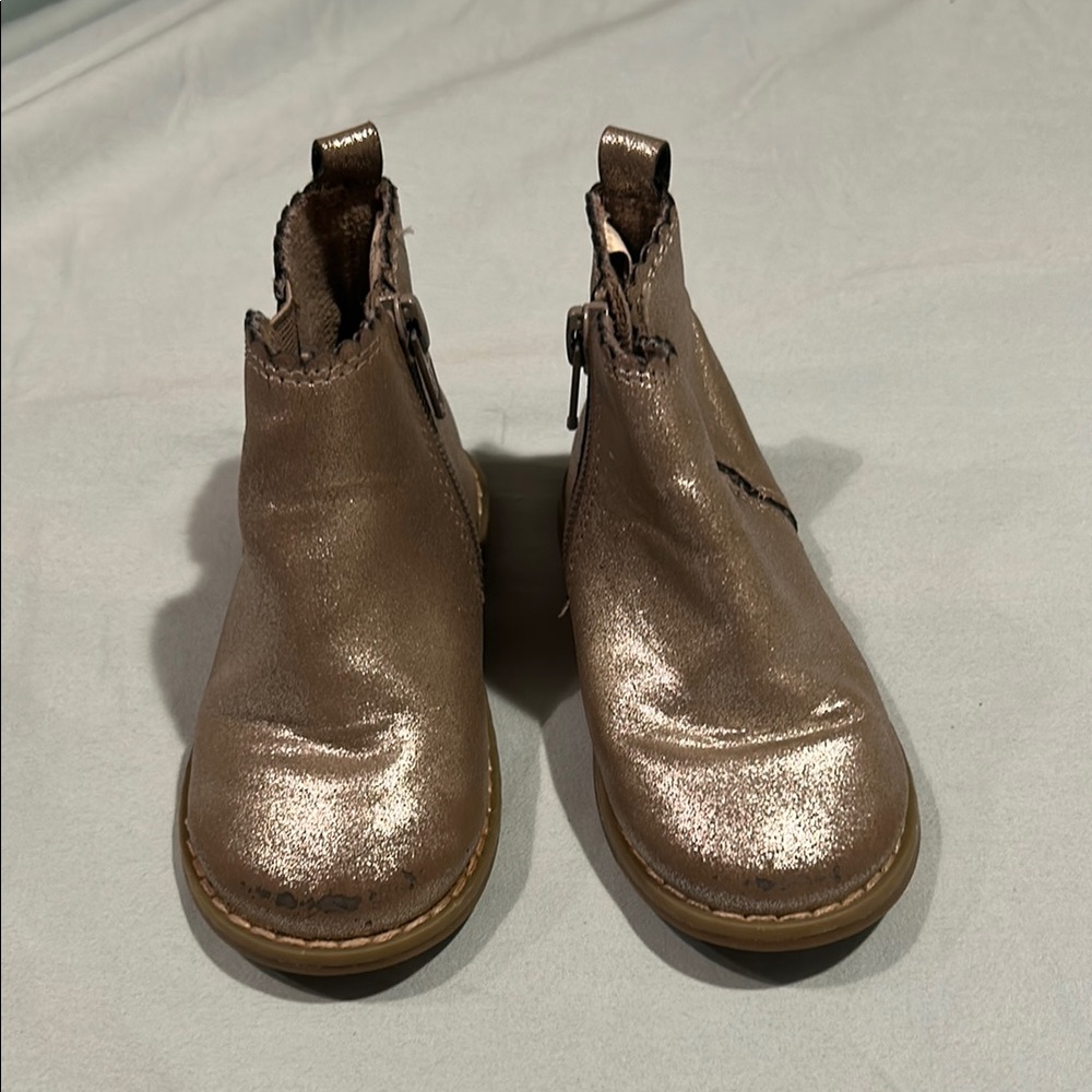 Kids Metallic Boots